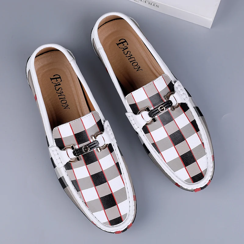Men's daily casual leather shoes driving shoes new four-season general Doudou men's shoes outdoor lazy one pedal
Men's daily casual leather shoes driving shoes new four-season general Doudou men's shoes outdoor lazy one pedal