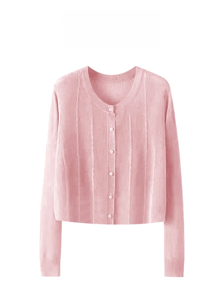 Parkyeon Gentle Sweet Style Long Sleeve Knitted Open Cardigan Spring 2026 Women's Outerwear Fashionable City Walk Top
Parkyeon Gentle Sweet Style Long Sleeve Knitted Open Cardigan Spring 2026 Women's Outerwear Fashionable City Walk Top
