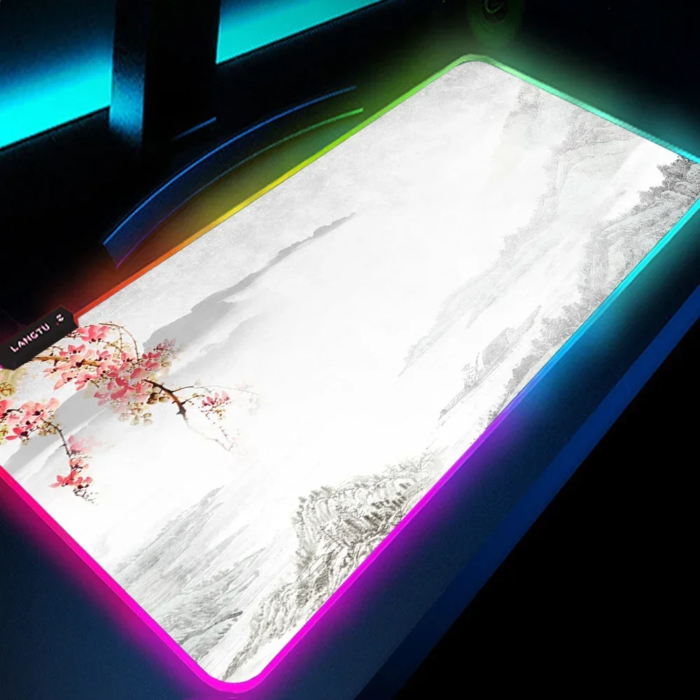 White Ancient Chinese Style RGB Large Gaming Mouse Pad LED Gaming Mouse RGB Gamer Computer Desk Pad Game Pad For Pc XXL Mousepad
White Ancient Chinese Style RGB Large Gaming Mouse Pad LED Gaming Mouse RGB Gamer Computer Desk Pad Game Pad For Pc XXL Mousepad