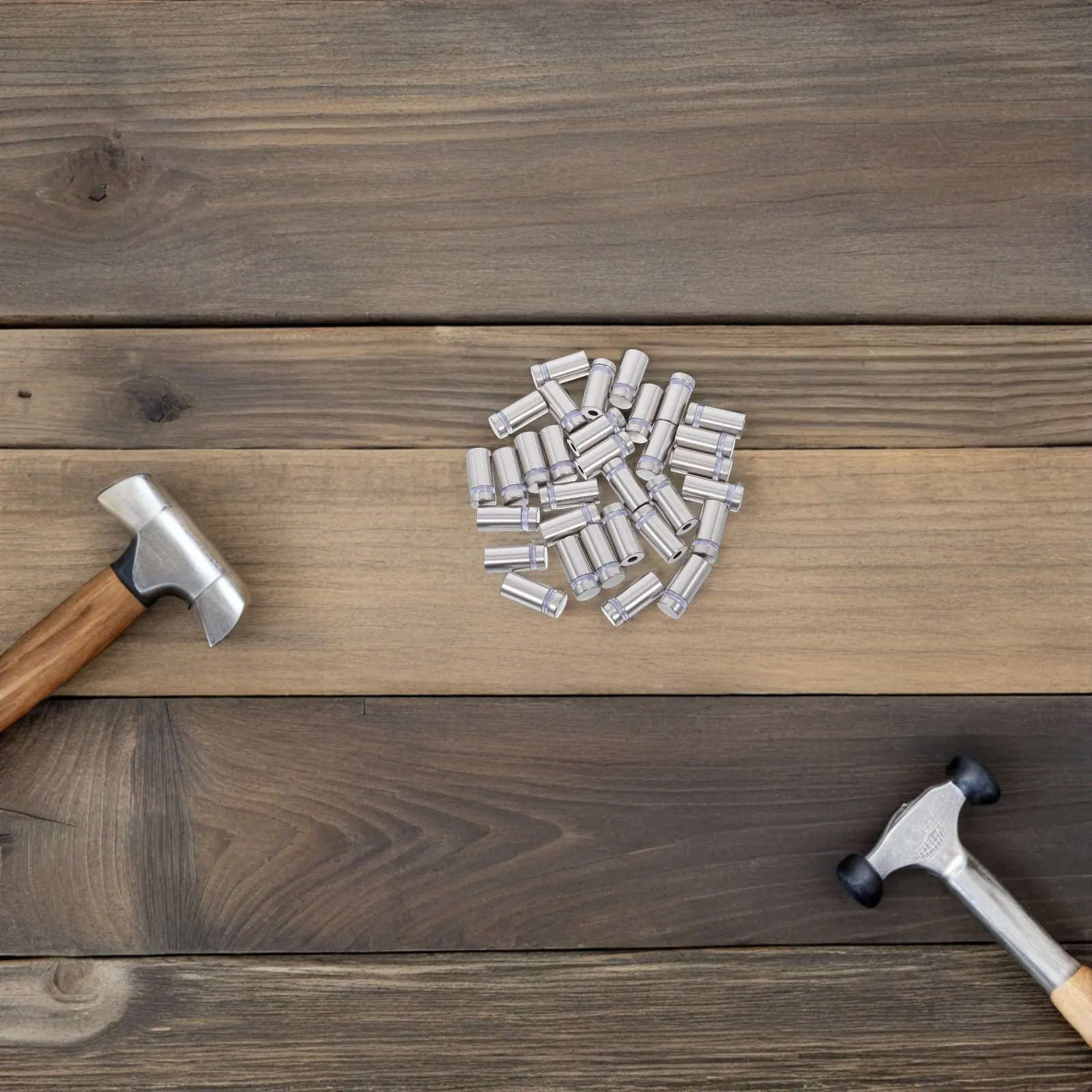 24Pcs Stainless Steel Standoff Screws Advertising Sign Mounts for Wall Glass Acrylic Displays Standoff Sign Mounting Hardware
24Pcs Stainless Steel Standoff Screws Advertising Sign Mounts for Wall Glass Acrylic Displays Standoff Sign Mounting Hardware