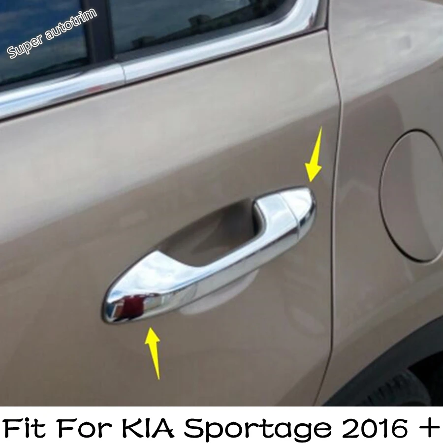 Door Handle Decoration Protection Cover Trim For KIA Sportage 2016 - 2020 ABS Chrome Accessories Exterior Kit
Door Handle Decoration Protection Cover Trim For KIA Sportage 2016 - 2020 ABS Chrome Accessories Exterior Kit