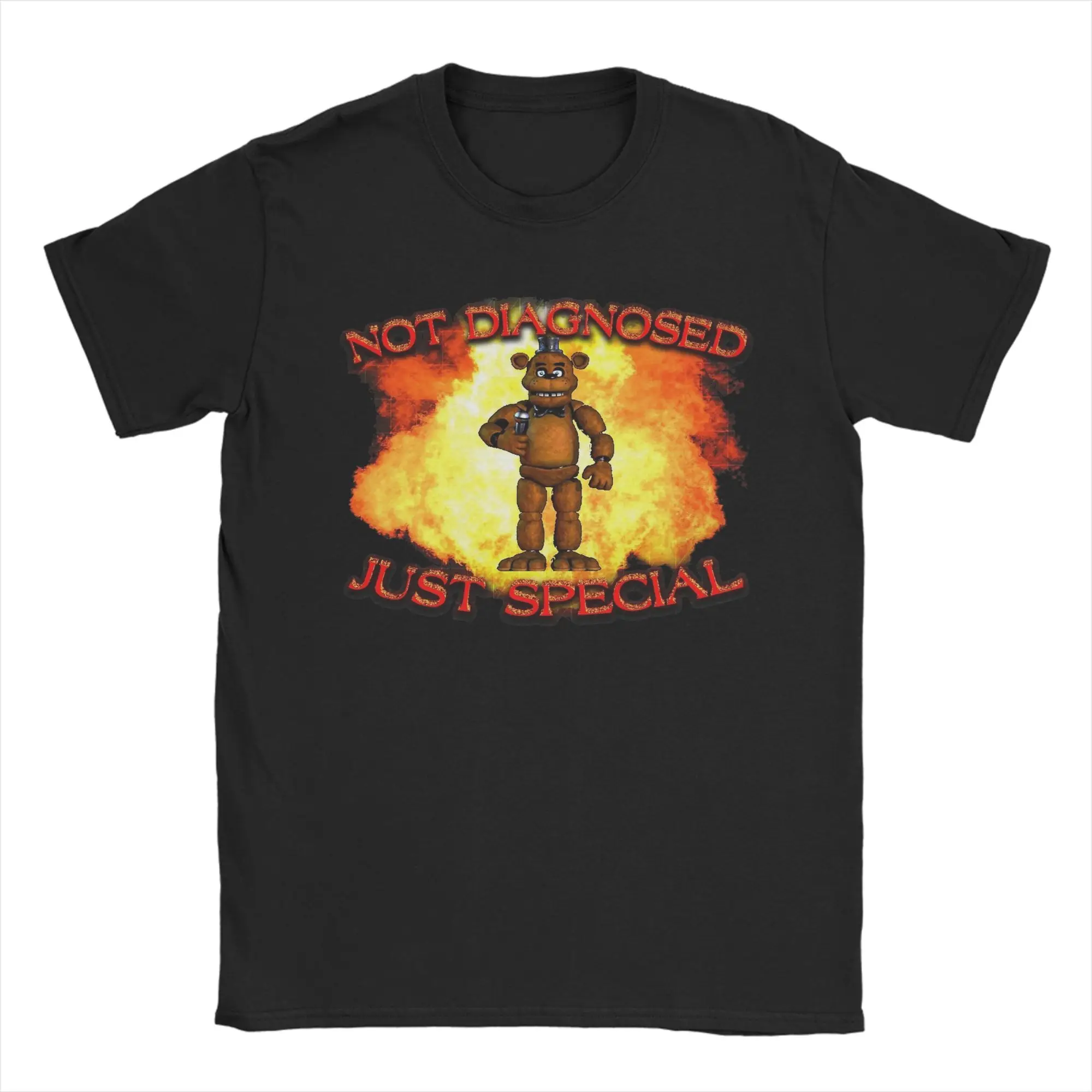 Harajuku T Shirt Summer Freddy Five Bear Springtrap Five Nights At Freddy's Trending T-Shirts Pure Cotton Tshirt Man Plus Size
Harajuku T Shirt Summer Freddy Five Bear Springtrap Five Nights At Freddy's Trending T-Shirts Pure Cotton Tshirt Man Plus Size