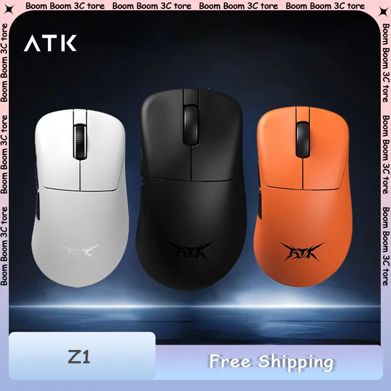 ATK Z1 Ultra Wireless 8K Gaming Mouse Dual Mode PAW3950 42000DPI Low Latency Ultra Smart Speed Wireless Polling Rate Game Mouse
ATK Z1 Ultra Wireless 8K Gaming Mouse Dual Mode PAW3950 42000DPI Low Latency Ultra Smart Speed Wireless Polling Rate Game Mouse