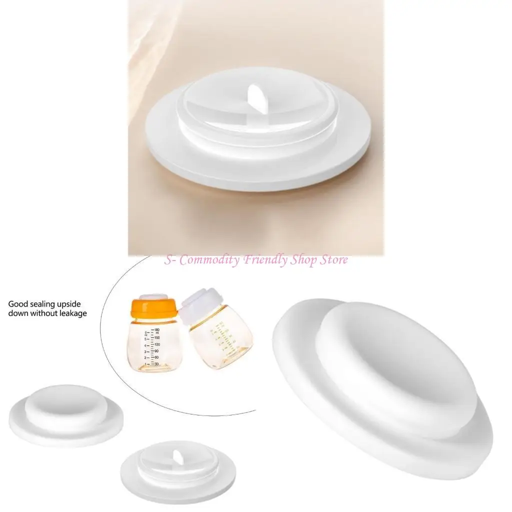 85AE Breastmilk Storage Bottle Seal Disks Baby Milk Bottle Sealing Disk Replacement Silicone Disk Easy to Clean
85AE Breastmilk Storage Bottle Seal Disks Baby Milk Bottle Sealing Disk Replacement Silicone Disk Easy to Clean