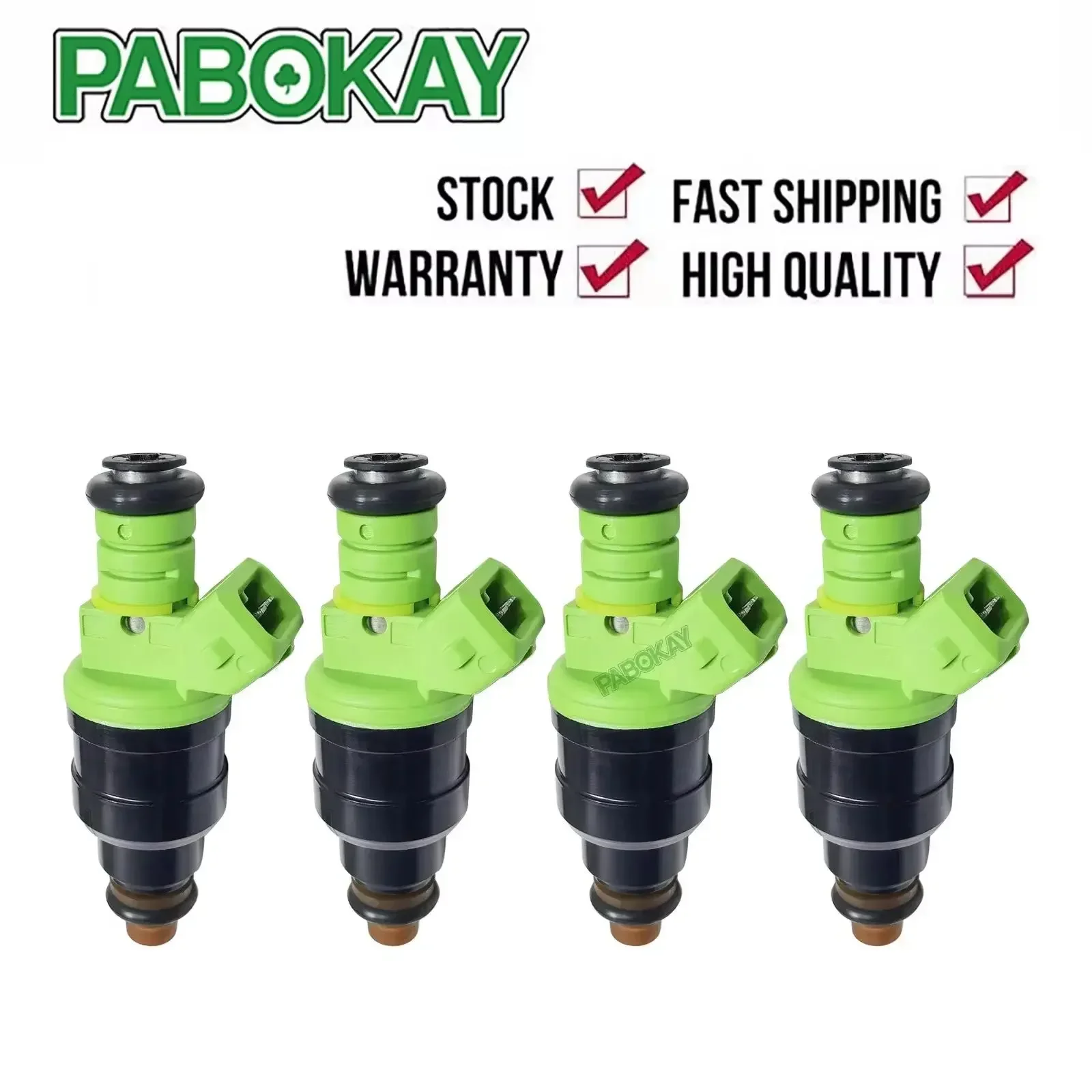 4 pieces x Green Top Racing Fuel Injectors For VW AUDI BMW FIAT FORD 440CC EV1 Turbo 42lb/hr 0280150558
4 pieces x Green Top Racing Fuel Injectors For VW AUDI BMW FIAT FORD 440CC EV1 Turbo 42lb/hr 0280150558