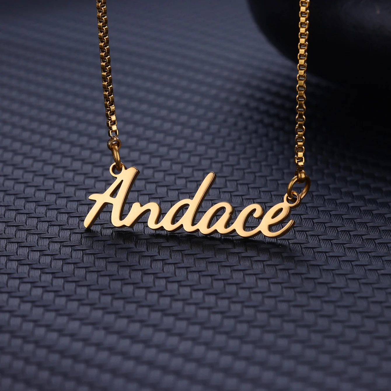 Custom Name Necklaces For Women Stainless Steel Box Chain Customized Necklace Pendant Personalized Neck Jewelry Birthday Gift
Custom Name Necklaces For Women Stainless Steel Box Chain Customized Necklace Pendant Personalized Neck Jewelry Birthday Gift