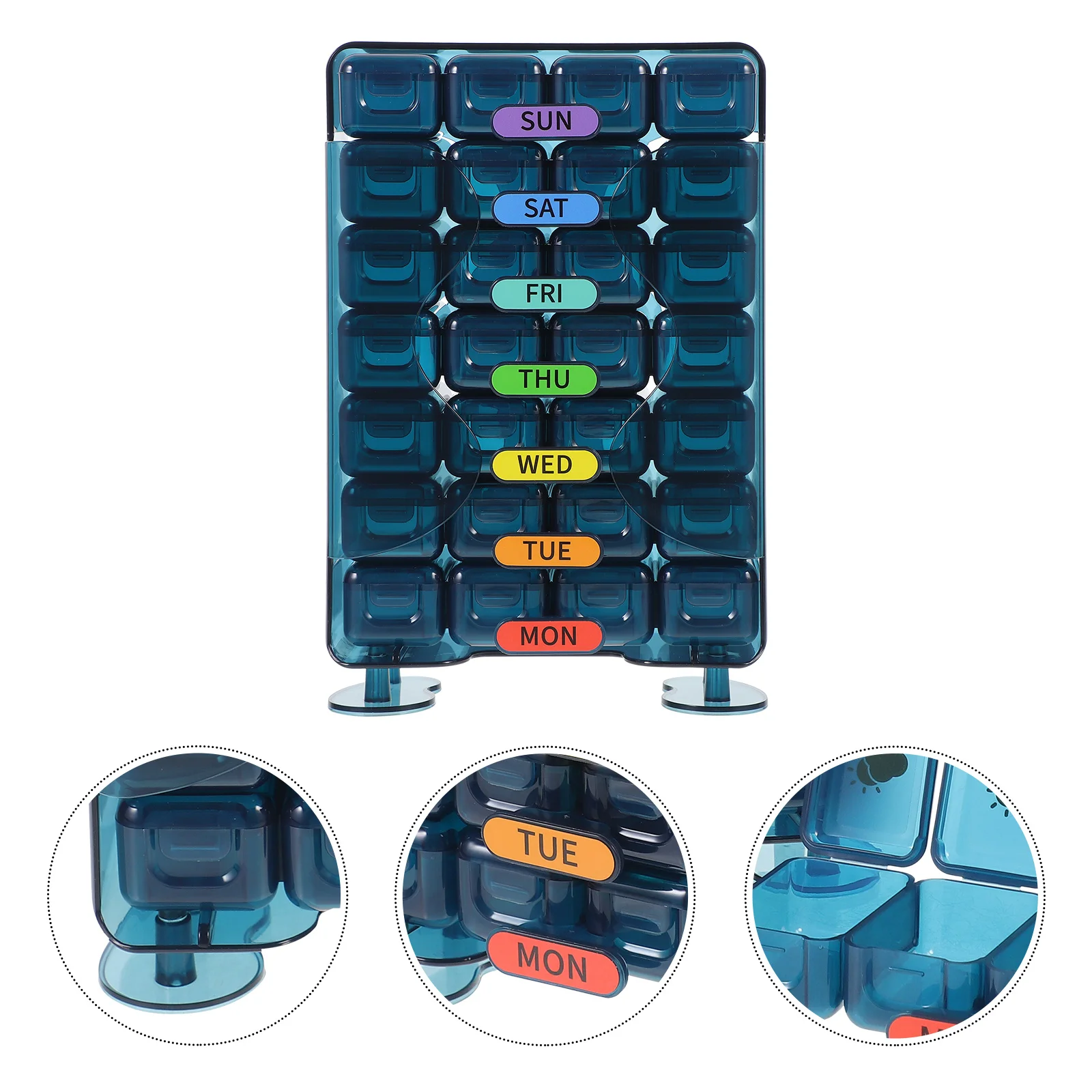 Portable Weekly Pills Box Organizer Medicine Dispenser Reusable Travel Case Small Tablet Holder Organizer Holder
Portable Weekly Pills Box Organizer Medicine Dispenser Reusable Travel Case Small Tablet Holder Organizer Holder