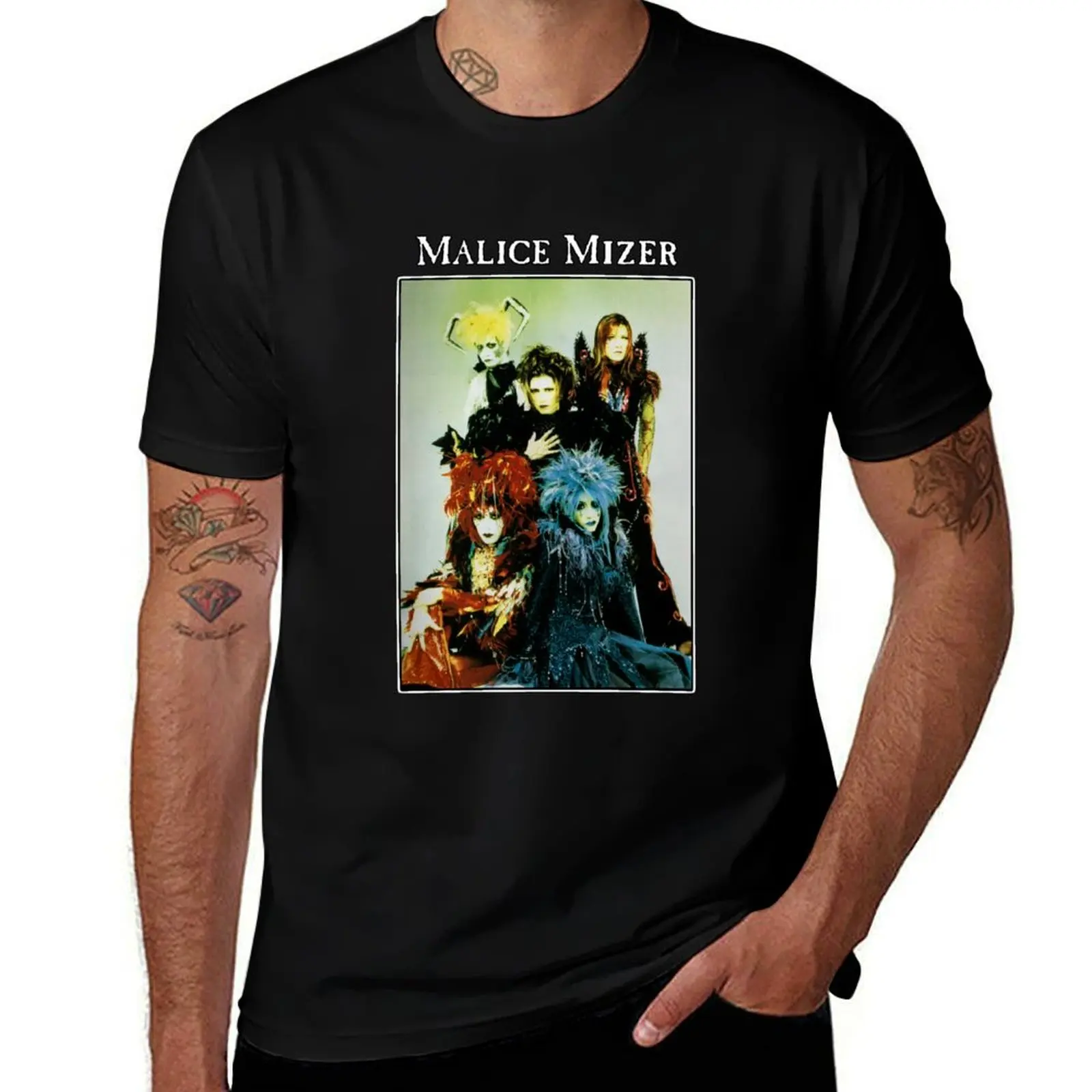 MALICE MIZER - merveilles Era Band Picture (Visual kei J-rock band with Gackt & Mana) T-Shirt Work Outdoor Short Sleeve Tee
MALICE MIZER - merveilles Era Band Picture (Visual kei J-rock band with Gackt & Mana) T-Shirt Work Outdoor Short Sleeve Tee
