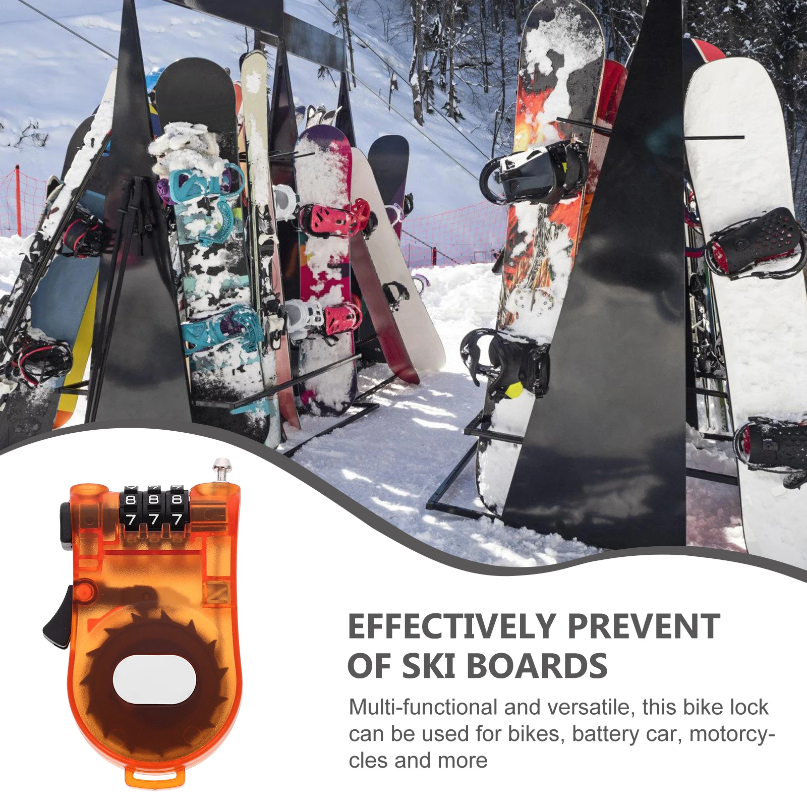 Portable Bicycle Anti-Theft Lock Outdoor Resettable Mountain Bike Security Locks Scooter Snowboard Cable Retractable Compact
Portable Bicycle Anti-Theft Lock Outdoor Resettable Mountain Bike Security Locks Scooter Snowboard Cable Retractable Compact