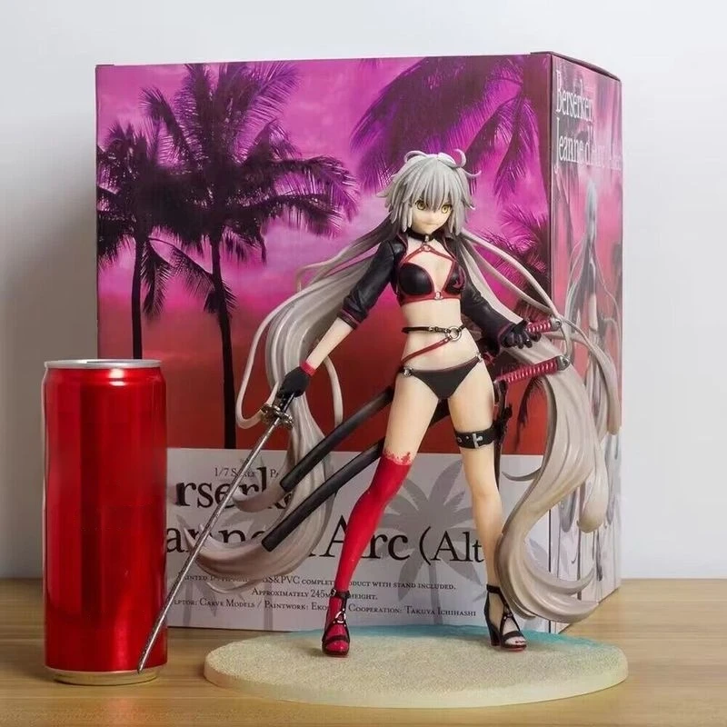FGO Black Jeanne Alter Swimsuit Berserker 1/7 Figure Standing Sword PVC Model Anime Collectible Toy Desktop Decor Gift
FGO Black Jeanne Alter Swimsuit Berserker 1/7 Figure Standing Sword PVC Model Anime Collectible Toy Desktop Decor Gift