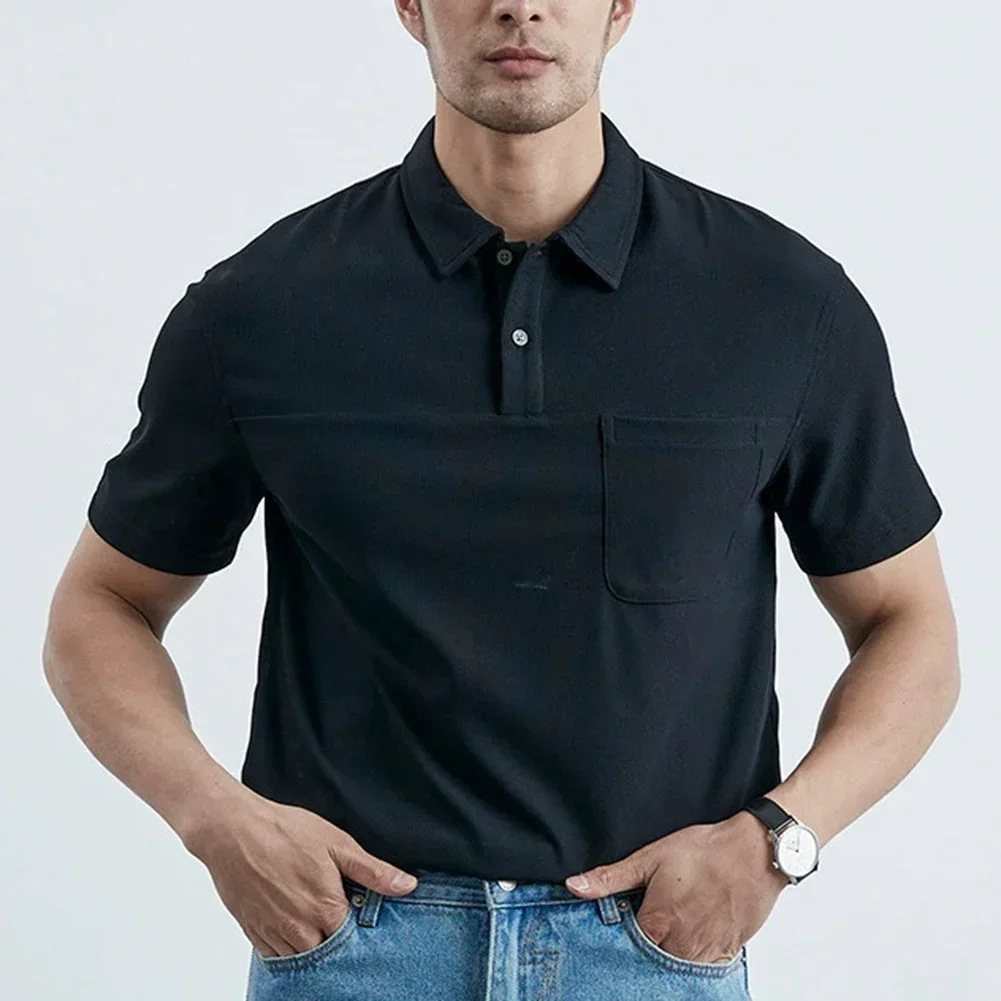 Casual Gatherings Summer Vacation 3XL Black Knitted Casual Top Pocket Design Fashion Top T-shirt Vacation Apparel
Casual Gatherings Summer Vacation 3XL Black Knitted Casual Top Pocket Design Fashion Top T-shirt Vacation Apparel