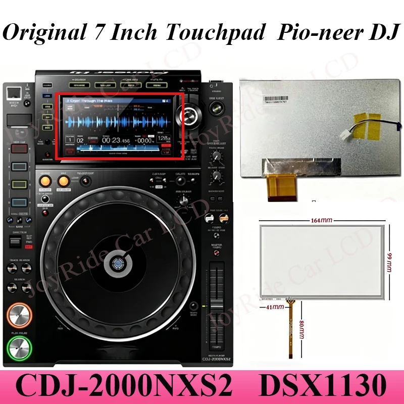 CDJ2000NXS2 Original 7 Inch Touchpad Pio-neer DJ CDJ-2000NXS2 DSX1130 LCD Display With Touch Screen Digitizer Panel
CDJ2000NXS2 Original 7 Inch Touchpad Pio-neer DJ CDJ-2000NXS2 DSX1130 LCD Display With Touch Screen Digitizer Panel