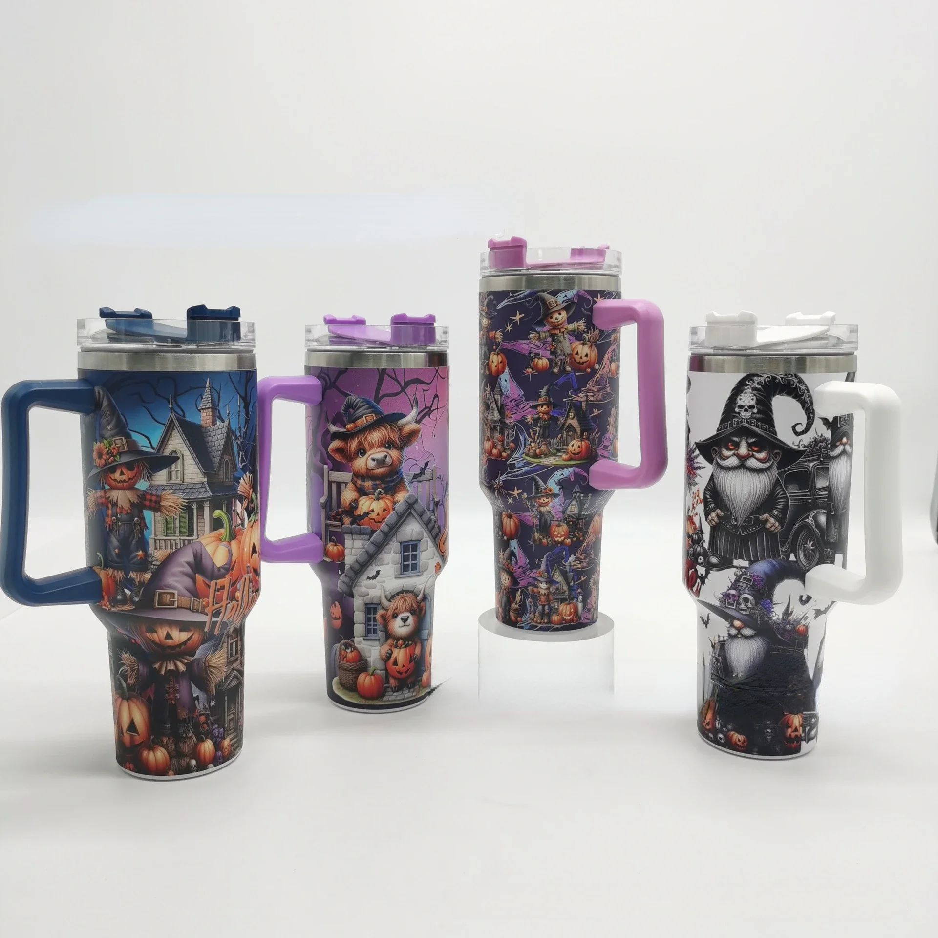 New creative 40oz car cup vacuum stainless steel thermal insulation and cold preservation 5D printing Halloween car cup
New creative 40oz car cup vacuum stainless steel thermal insulation and cold preservation 5D printing Halloween car cup