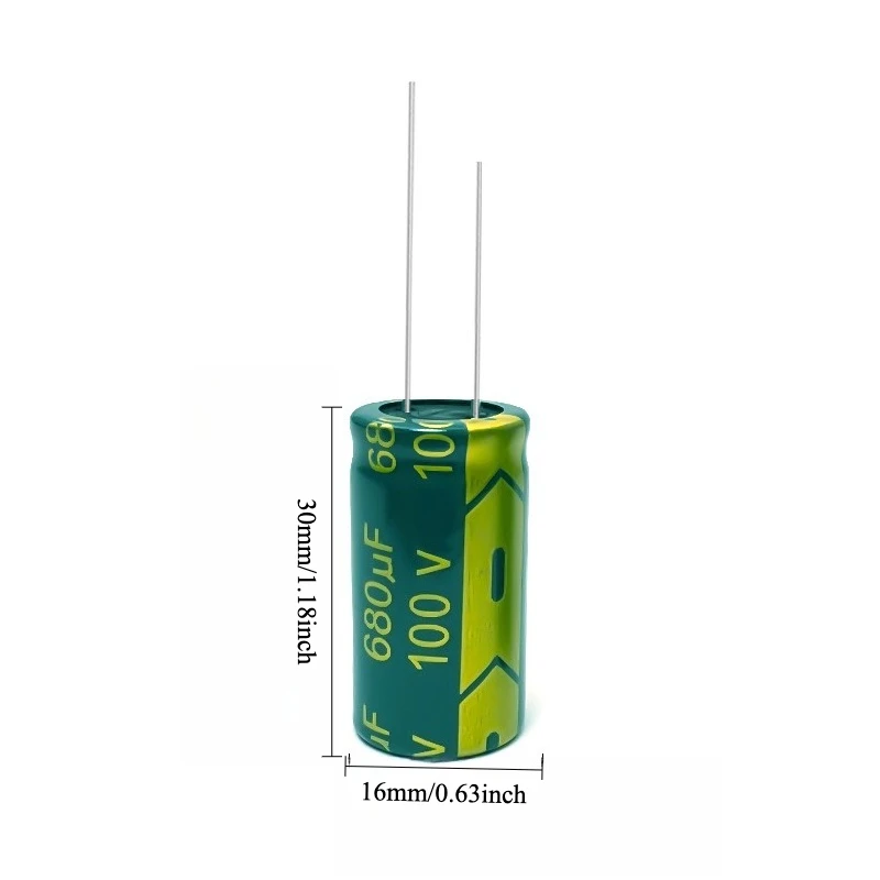 25pcs 100V 680uF Electrolytic Capacitor High Frequency Low ESR Long Life 16x30mm for Power Supply
25pcs 100V 680uF Electrolytic Capacitor High Frequency Low ESR Long Life 16x30mm for Power Supply