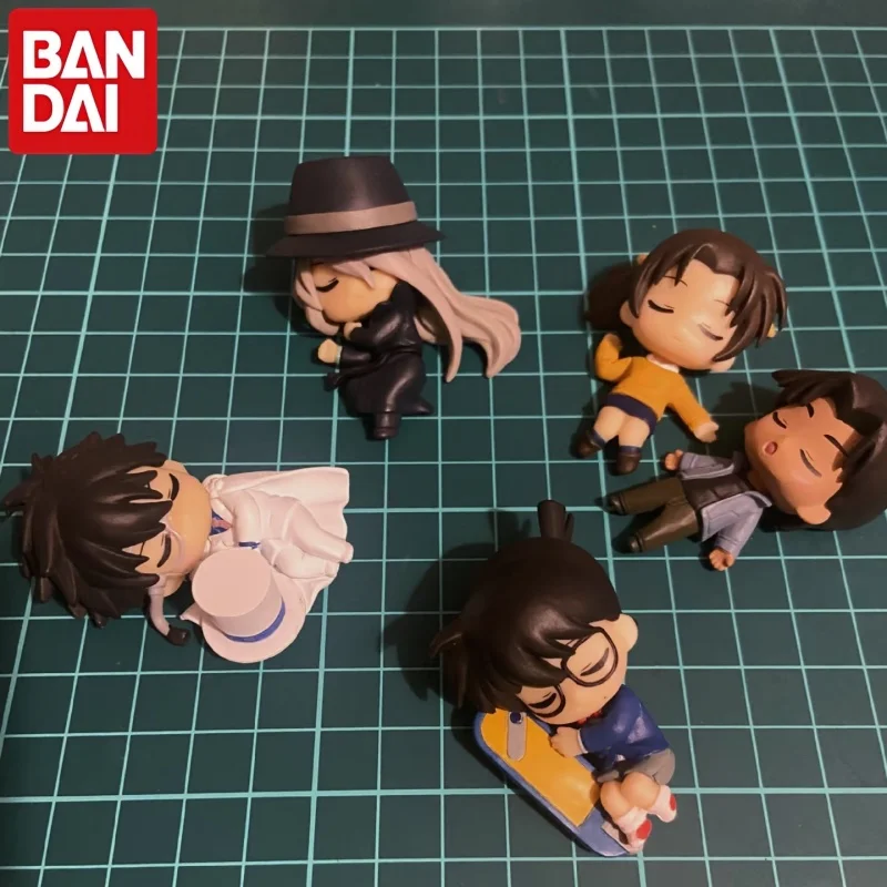 Оригинальные фигурки Bandai Gashapon: Детектив Конан, серия «Спящая команда 02», Кид, Гин, Казуха. Коллекционные аниме-фигурки, игрушки для детей, подарок.
Оригинальные фигурки Bandai Gashapon: Детектив Конан, серия «Спящая команда 02», Кид, Гин, Казуха. Коллекционные аниме-фигурки, игрушки для детей, подарок.