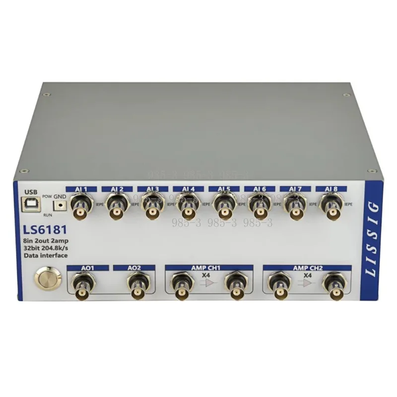USB DAQ Card 32 Bit, Multi Channel Synchronous Sampling Board for IEPE ICP Vibration & Audio Test 204.8kHz
USB DAQ Card 32 Bit, Multi Channel Synchronous Sampling Board for IEPE ICP Vibration & Audio Test 204.8kHz