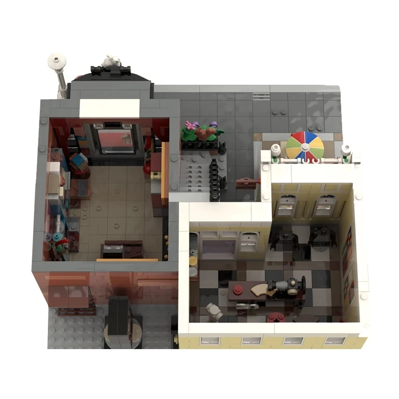 MOC-134365 Downtown Magic Shop Compatible 10312 Modular Buidling 2 IN 1 Block Bricks Educational Assembly DIY Toy Chrismas Gifts
MOC-134365 Downtown Magic Shop Compatible 10312 Modular Buidling 2 IN 1 Block Bricks Educational Assembly DIY Toy Chrismas Gifts