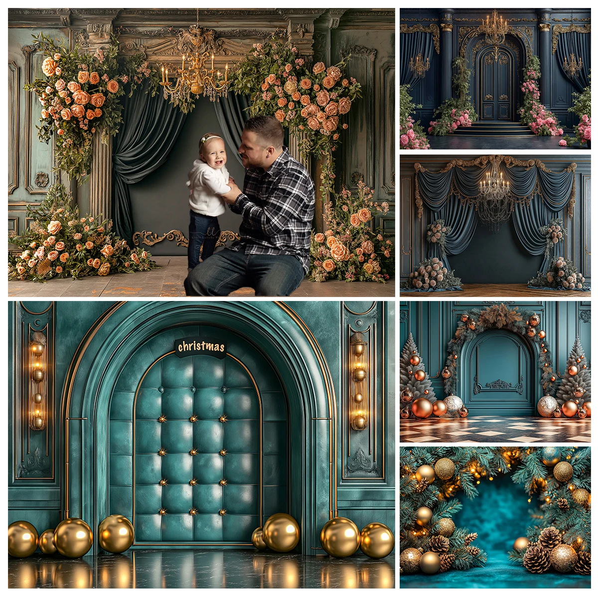 Winter Dark Curtains Backdrops Kids Adult Photography Child Baby Photocall Floral Wall Classic Castle Backgrounds
Winter Dark Curtains Backdrops Kids Adult Photography Child Baby Photocall Floral Wall Classic Castle Backgrounds