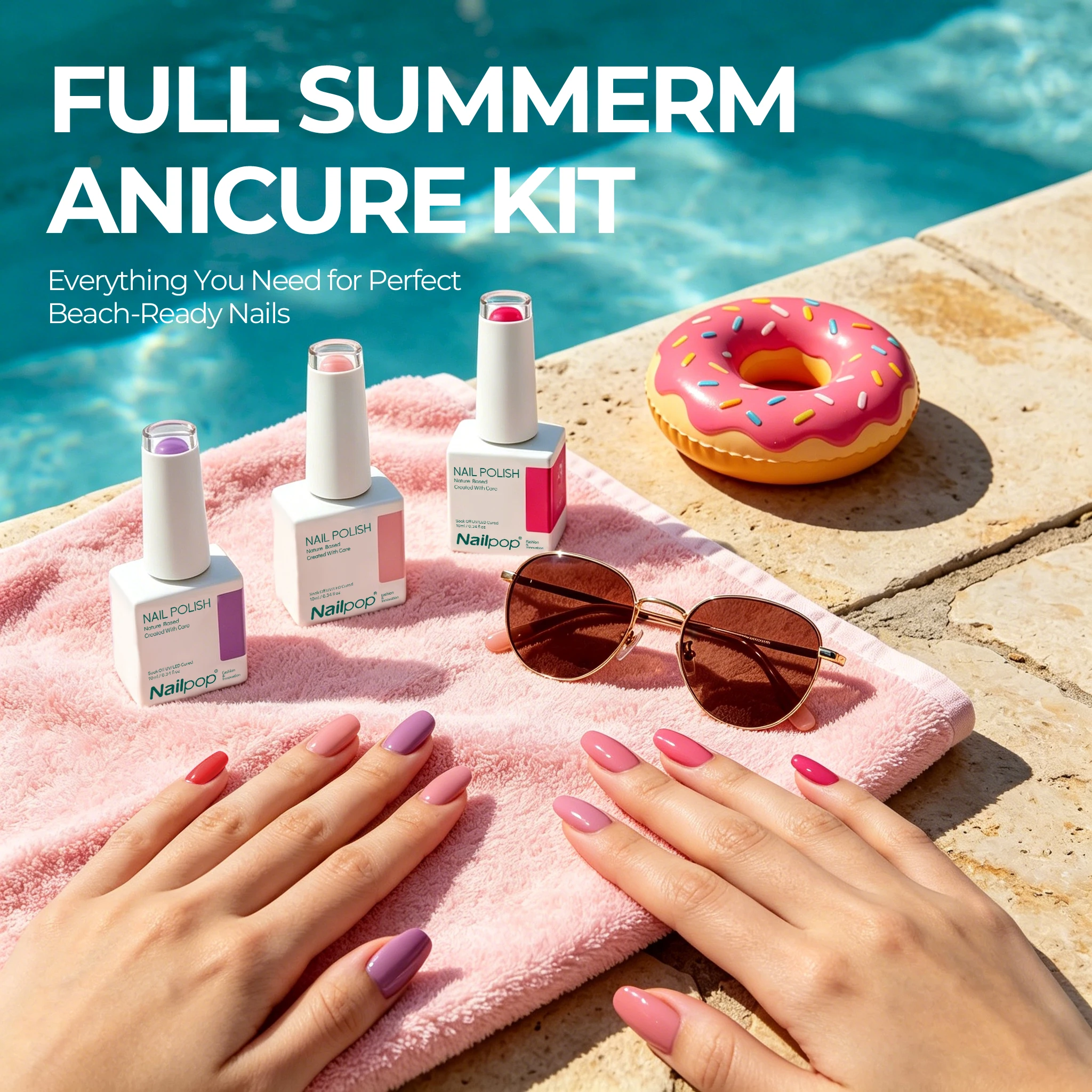 Nailpop Nail Colors Gel Polish Builder All-in-one 20 Colors Summer Dope Nail Gel Nail Salon Art Home Easy DIY Nail Manicure 1pc
Nailpop Nail Colors Gel Polish Builder All-in-one 20 Colors Summer Dope Nail Gel Nail Salon Art Home Easy DIY Nail Manicure 1pc