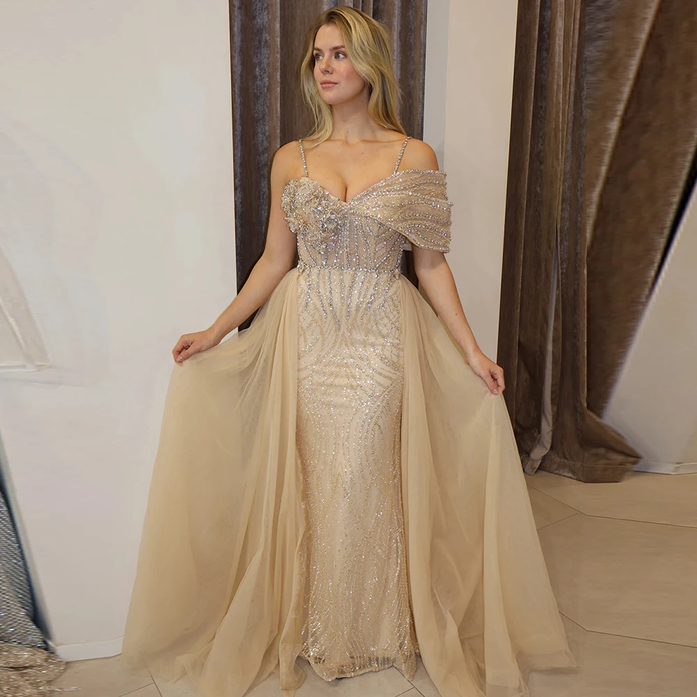 Luxurious Women's Evening Dresses Organza A-line Celebrity Dress Champagne One-shoulder Beads Rhinestones/Crystals Prom Dress
Luxurious Women's Evening Dresses Organza A-line Celebrity Dress Champagne One-shoulder Beads Rhinestones/Crystals Prom Dress