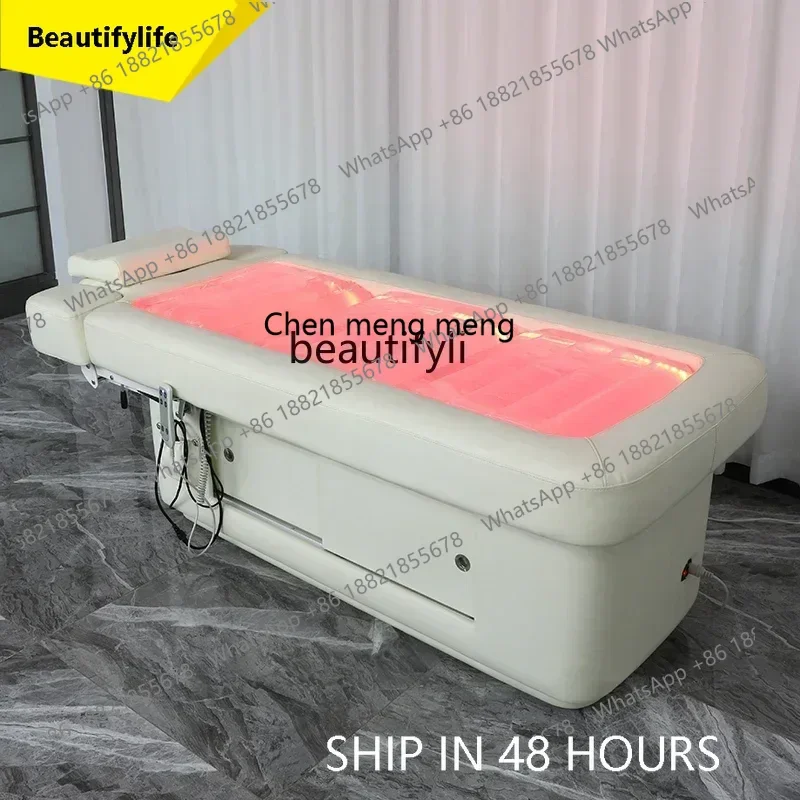 Кровать с водой, умная гидротерапевтическая кровать, массажное отопление, электрическая косметическая кровать, салон красоты, уход за кожей e1001
Кровать с водой, умная гидротерапевтическая кровать, массажное отопление, электрическая косметическая кровать, салон красоты, уход за кожей e1001