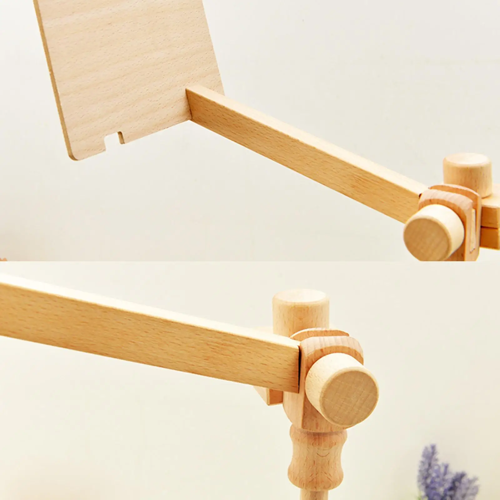 Adjustable Desktop Stitch Rack, 360 Degree Turntable Wood Embroidery Hoop Holder Needlework Floor Stand for Sewing
Adjustable Desktop Stitch Rack, 360 Degree Turntable Wood Embroidery Hoop Holder Needlework Floor Stand for Sewing