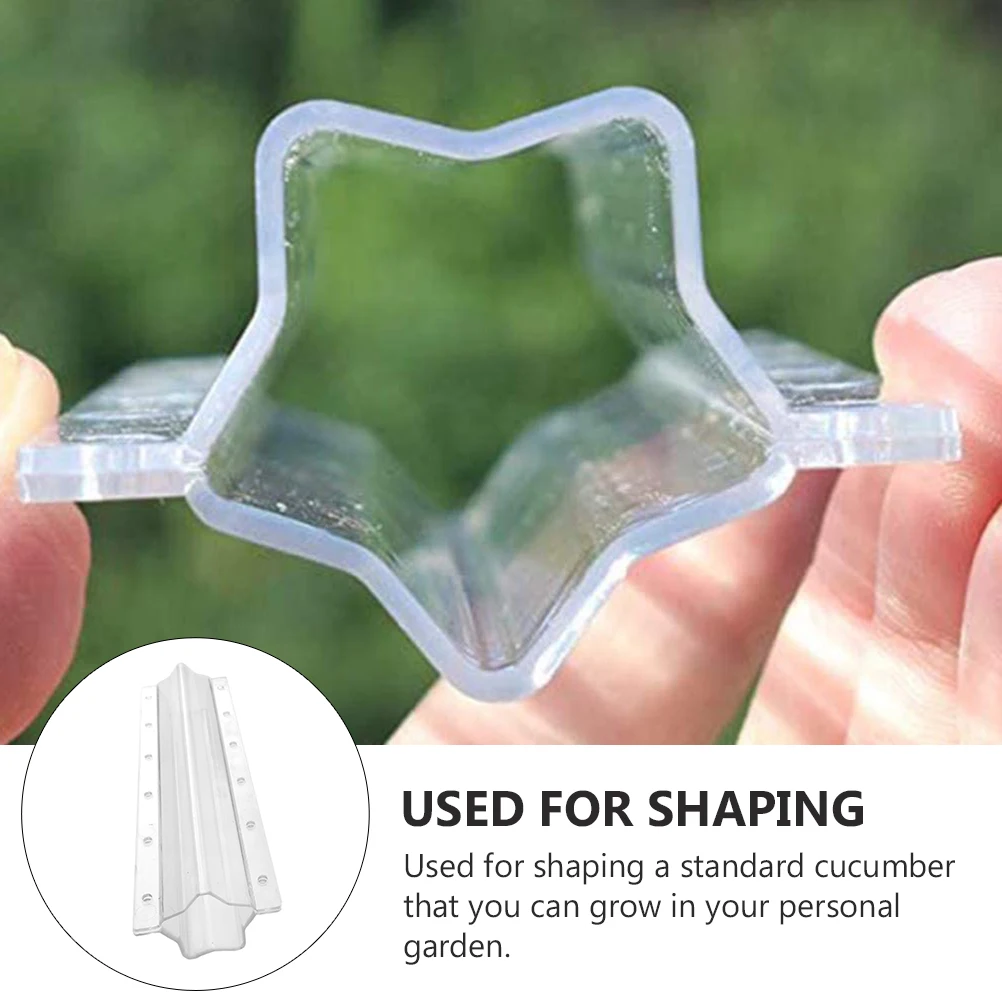 2Pcs Vegetable Shaping Mold Cucumber Leaf Molds Garden Growing Tool Durable PC Pressure Resistance Gardening Supplies Fruit
2Pcs Vegetable Shaping Mold Cucumber Leaf Molds Garden Growing Tool Durable PC Pressure Resistance Gardening Supplies Fruit