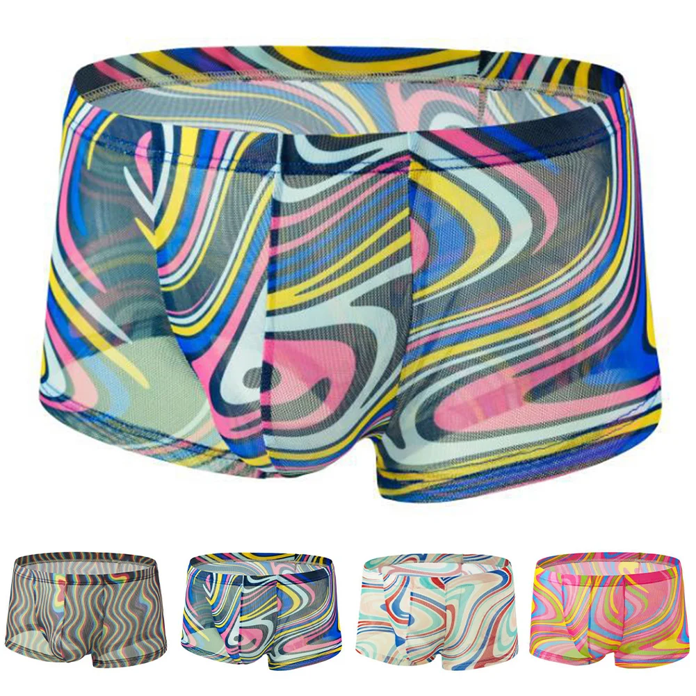 Men Mesh Boxer Shorts Men Underwear See Through Boxershorts Transparent Shorts Print Panties Underpants
Men Mesh Boxer Shorts Men Underwear See Through Boxershorts Transparent Shorts Print Panties Underpants
