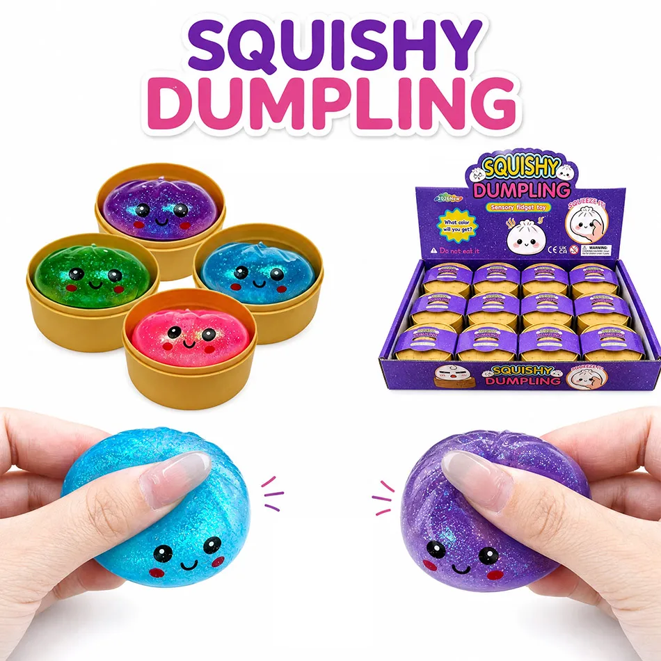 2026 Blind Box cute Mini Glitter Baozi Squishy Toy Sparkly Steamed Bun Squeeze Fidget Toys Stress Relief Sensory Squishies
2026 Blind Box cute Mini Glitter Baozi Squishy Toy Sparkly Steamed Bun Squeeze Fidget Toys Stress Relief Sensory Squishies