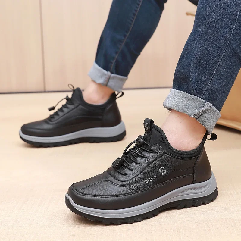 Winter Warm Cotton Shoes Couples Outdoor Non-slip Cold-proof Plus Velvet Sneakers Men Fashion Comfortable Snow Boots Zapatillas
Winter Warm Cotton Shoes Couples Outdoor Non-slip Cold-proof Plus Velvet Sneakers Men Fashion Comfortable Snow Boots Zapatillas