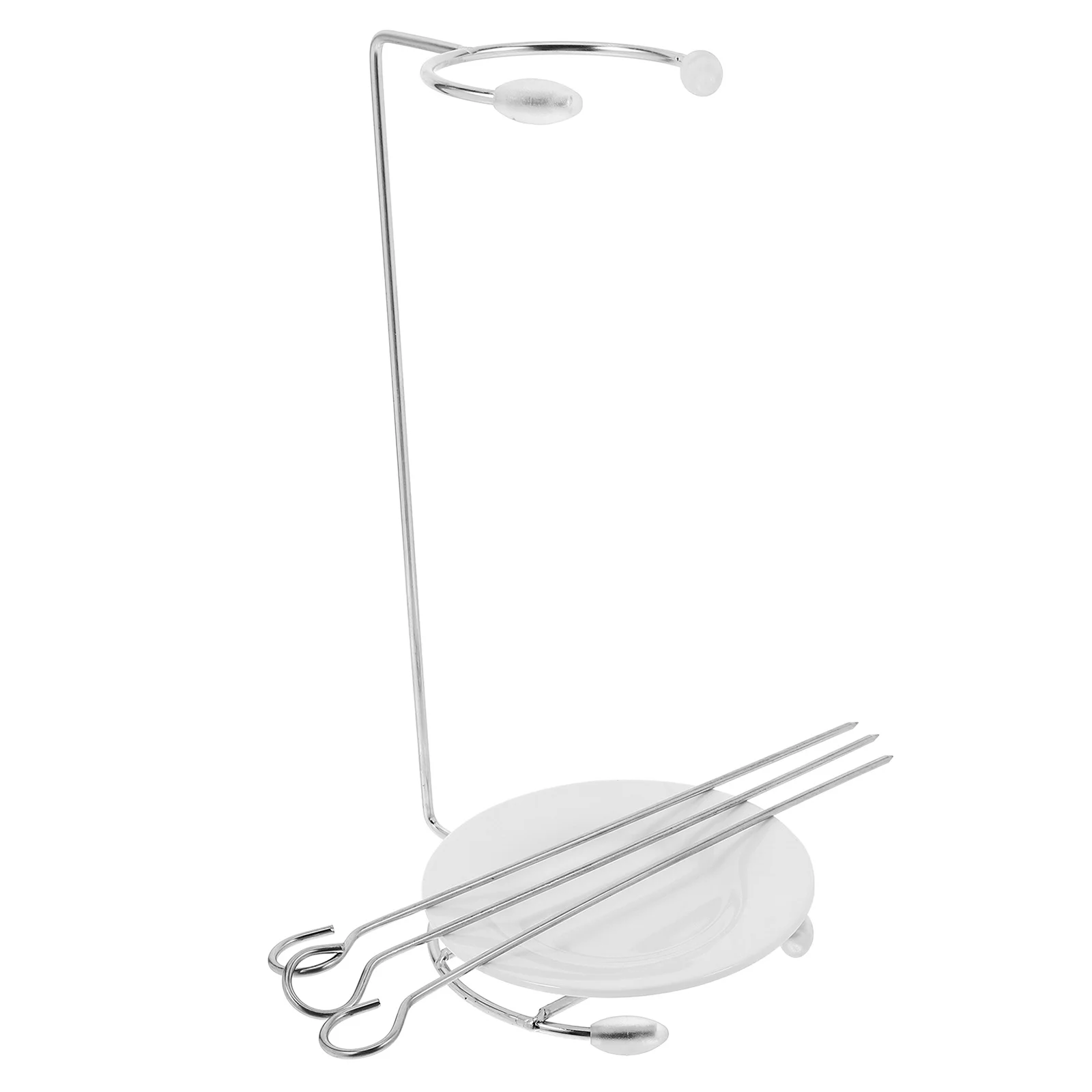 1Set Kebab Rack Stainless Steel Bbq Skewer Holder Secure Hanging Rack for Grilling Even Cooking Skewers Kebab Racks
1Set Kebab Rack Stainless Steel Bbq Skewer Holder Secure Hanging Rack for Grilling Even Cooking Skewers Kebab Racks