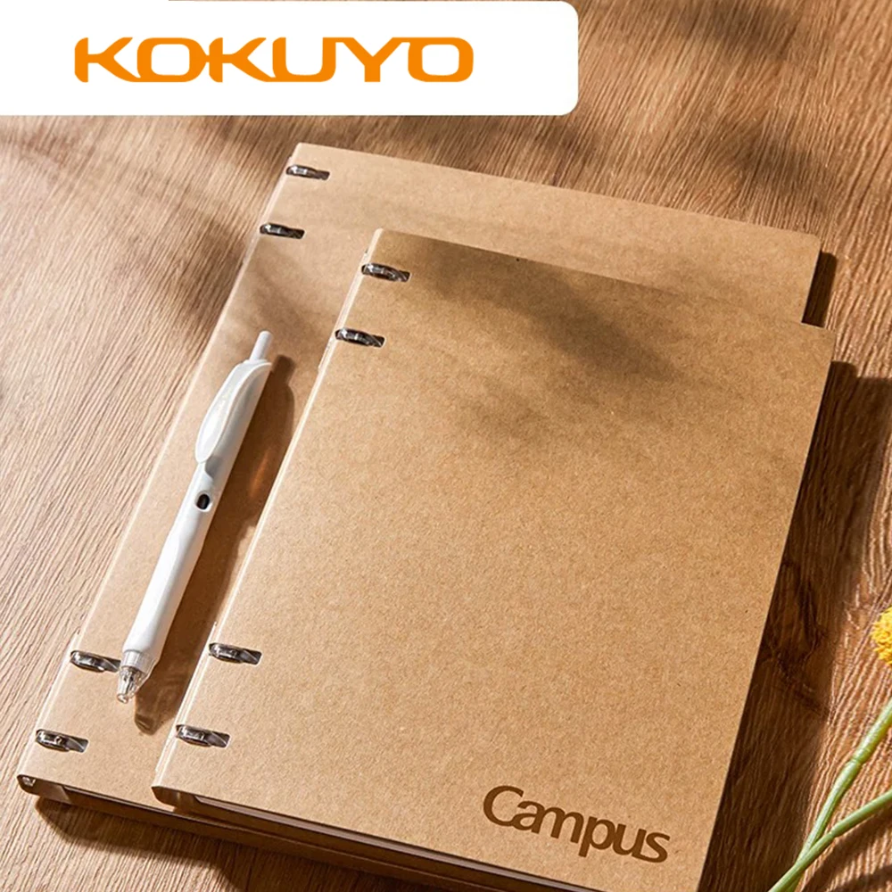 Japan 4 Hole Loose Leaf Notebook Kokuyo Kraft Paper Detachable Lightweight B5/A5 Large Capacity Notebook Office Supplies
Japan 4 Hole Loose Leaf Notebook Kokuyo Kraft Paper Detachable Lightweight B5/A5 Large Capacity Notebook Office Supplies