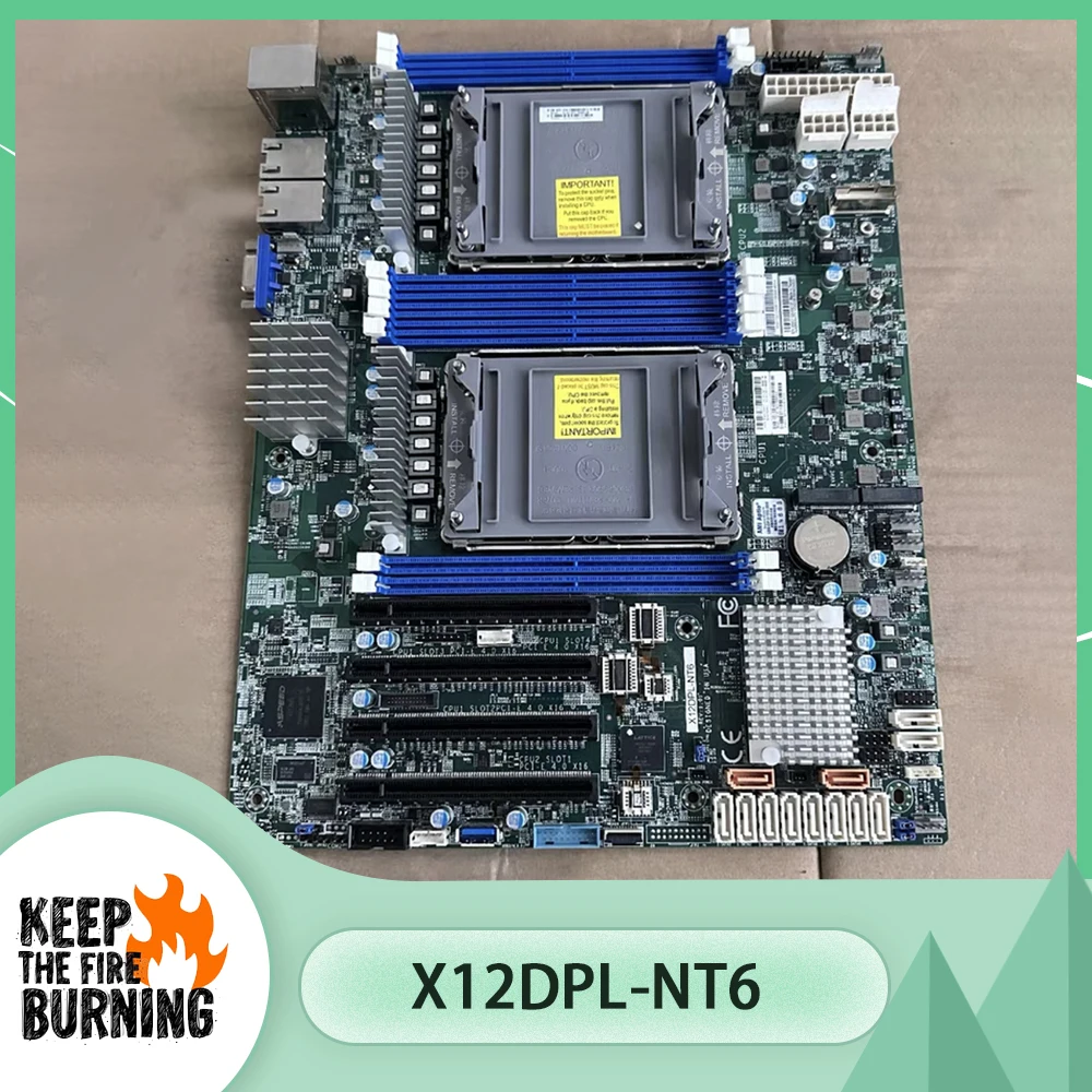 X12DPL-NT6 Двухсторонняя серверная материнская плата IPFS C621A DDR4-3200 МГц 256 ГБ LGA-4189 ATX для Supermicro
X12DPL-NT6 Двухсторонняя серверная материнская плата IPFS C621A DDR4-3200 МГц 256 ГБ LGA-4189 ATX для Supermicro