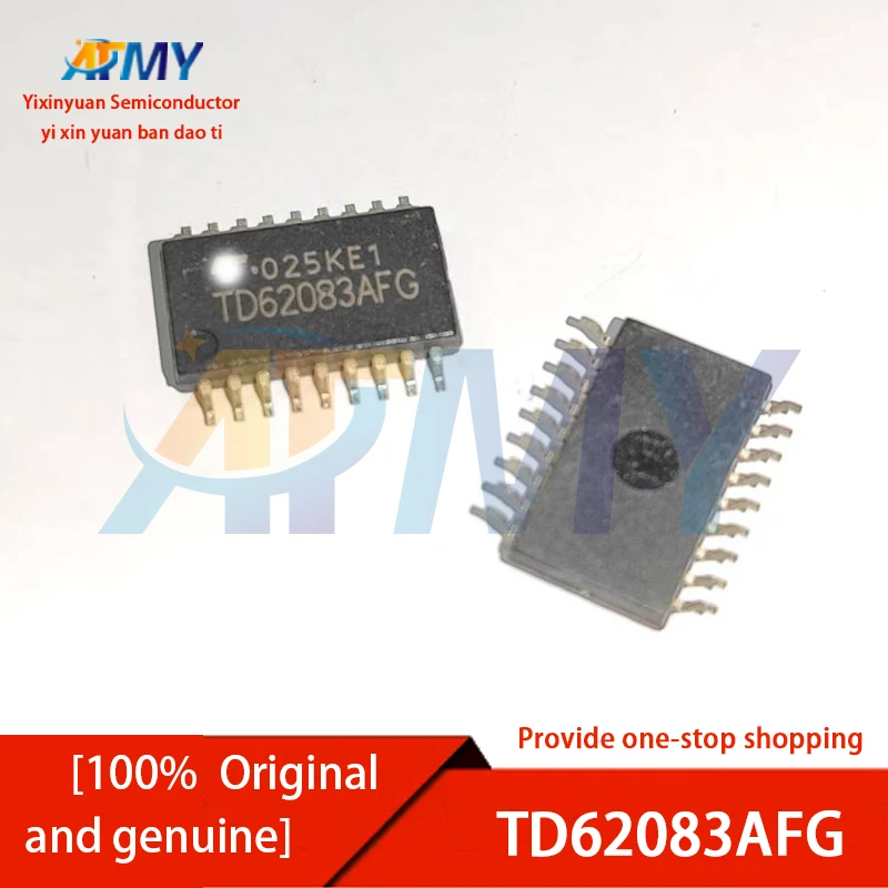 TD62083AF TD62083AFG TD62083F 8-Channel Darlington Driver
TD62083AF TD62083AFG TD62083F 8-Channel Darlington Driver