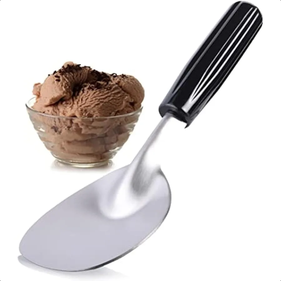 Ice Cream Spade Stainless Steel Ice Cream Paddle for Hard or Creamy Ice Cream Ice Cream Scoop with Comfortable Plastic Handle H
Ice Cream Spade Stainless Steel Ice Cream Paddle for Hard or Creamy Ice Cream Ice Cream Scoop with Comfortable Plastic Handle H