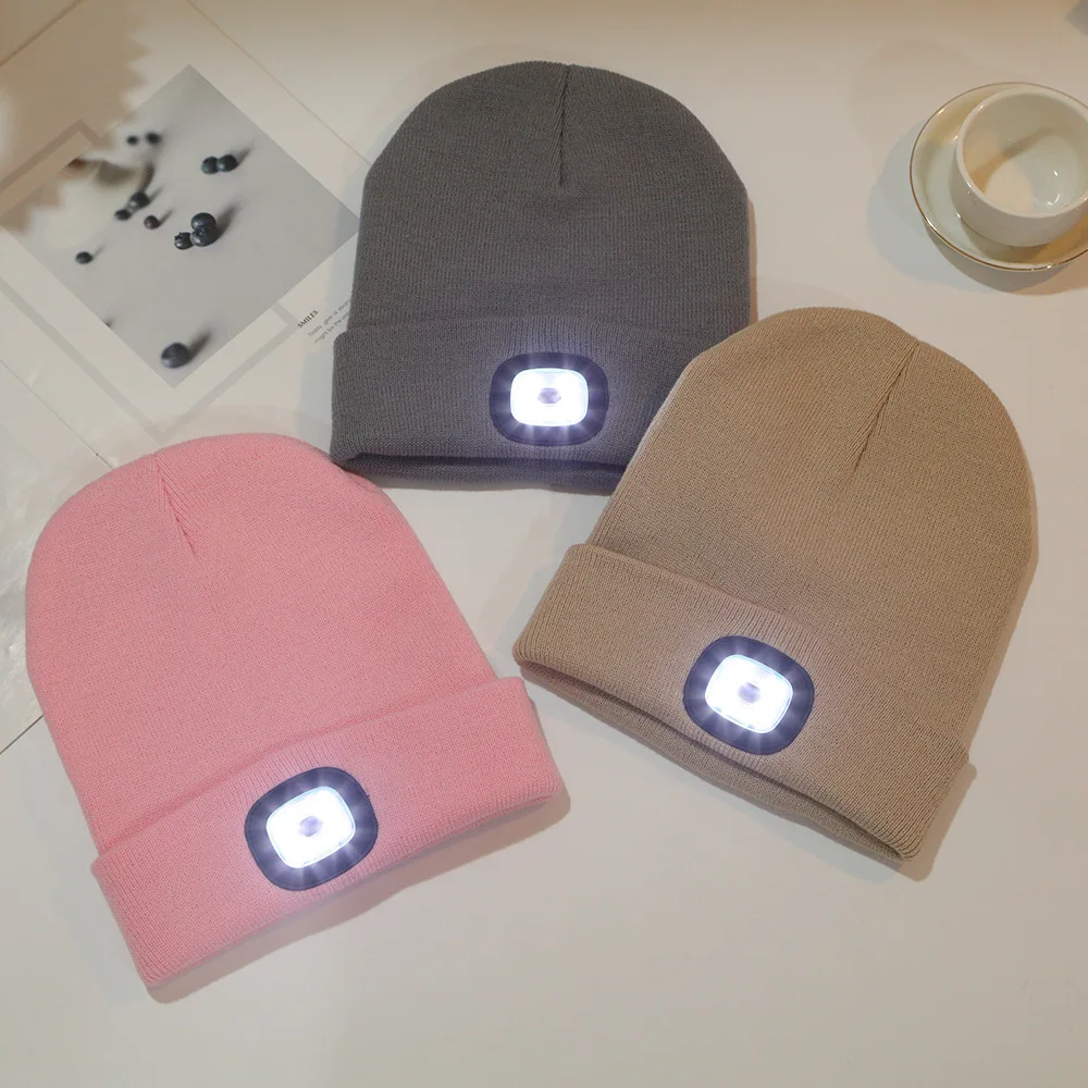LED Rechargeable Knit Beanie Light Up Cap Cycling Safety Unisex Adult Warm Hat Night Visibility Reflective Strips
LED Rechargeable Knit Beanie Light Up Cap Cycling Safety Unisex Adult Warm Hat Night Visibility Reflective Strips