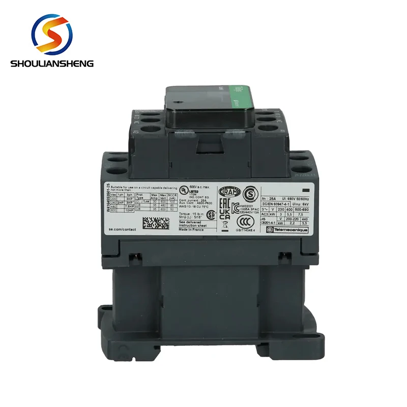 Laag Stroomverbruik In Voorraad Dc 1 Pool Contactors 22V Voor Lc1d12p7 Spot Inventaris Van Toepassing Op Ac Contacto Ac Coil
Laag Stroomverbruik In Voorraad Dc 1 Pool Contactors 22V Voor Lc1d12p7 Spot Inventaris Van Toepassing Op Ac Contacto Ac Coil