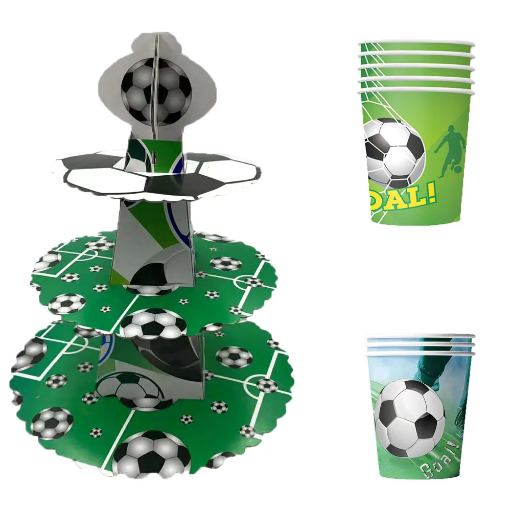 3 Tier Football Sports Soccer Party Cake Display Disposable Tableware Kid Birthday Dessert Cupcake Rack Stand Baby Shower Party
3 Tier Football Sports Soccer Party Cake Display Disposable Tableware Kid Birthday Dessert Cupcake Rack Stand Baby Shower Party