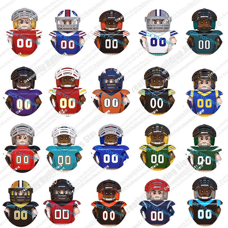 Hot Selling Athlete Series Philadelphia Eagle Boy Girls 3D Model DIY Building Blocks Toys Classic Movie Model Children's Toys
Hot Selling Athlete Series Philadelphia Eagle Boy Girls 3D Model DIY Building Blocks Toys Classic Movie Model Children's Toys
