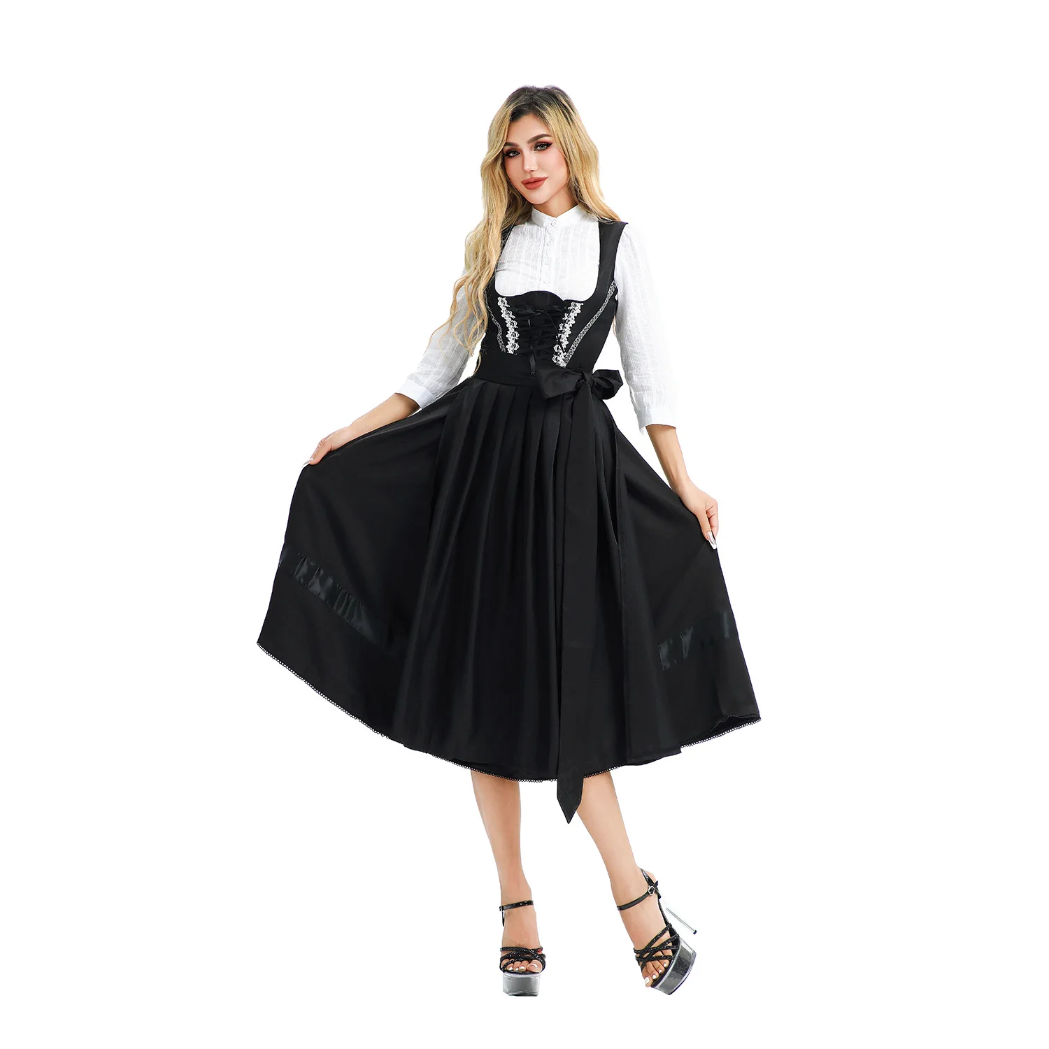 Halloween Bavarian Dirndl Oktoberfest Costume Women Sexy Munich Mini Dress Carnival Party Beer Festival Outfit
Halloween Bavarian Dirndl Oktoberfest Costume Women Sexy Munich Mini Dress Carnival Party Beer Festival Outfit