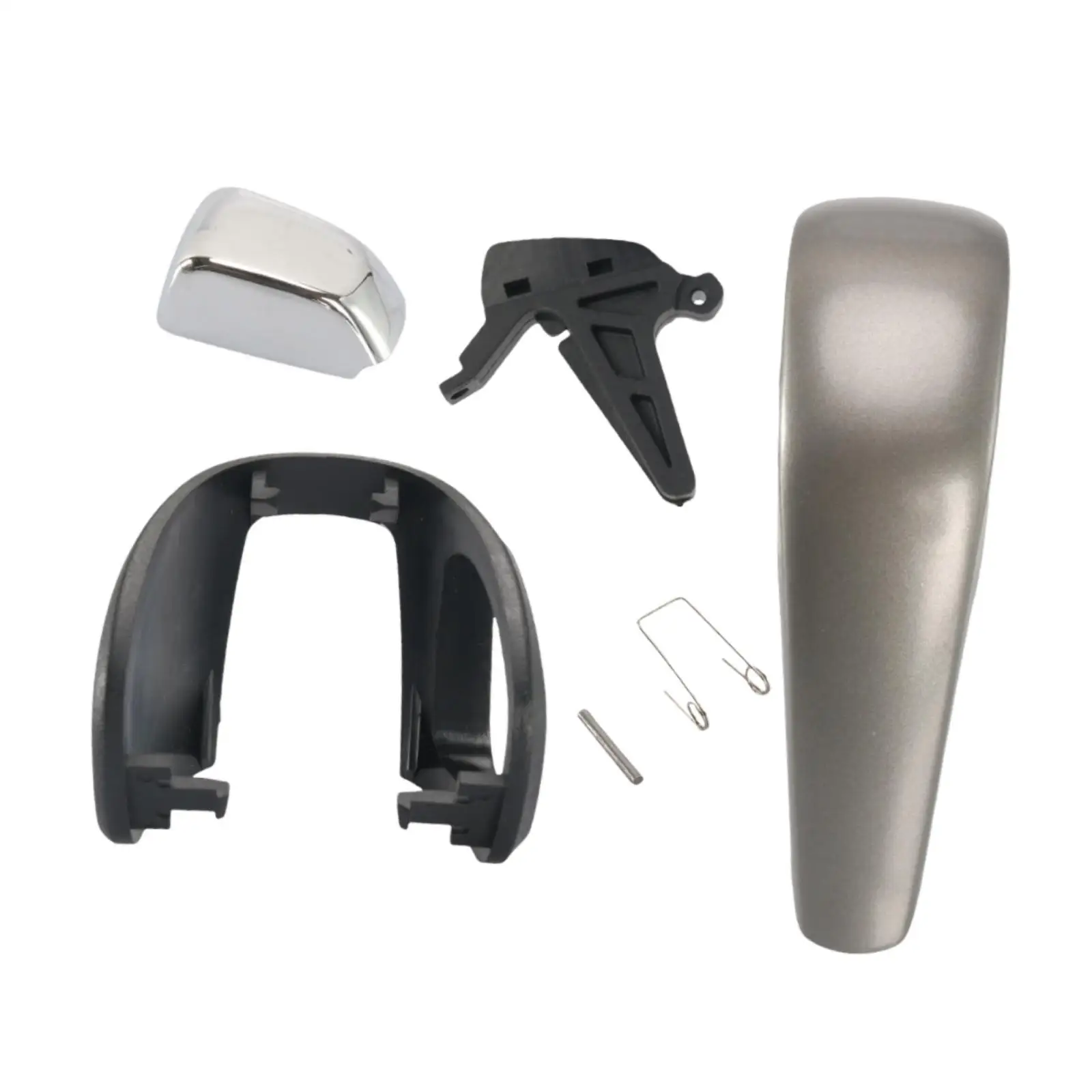 Automatic Transmission Shifter Knob Kit Gear Knob Lever Cover Kit Replacement Set 6 Accessories for 42423234 2012-2016
Automatic Transmission Shifter Knob Kit Gear Knob Lever Cover Kit Replacement Set 6 Accessories for 42423234 2012-2016