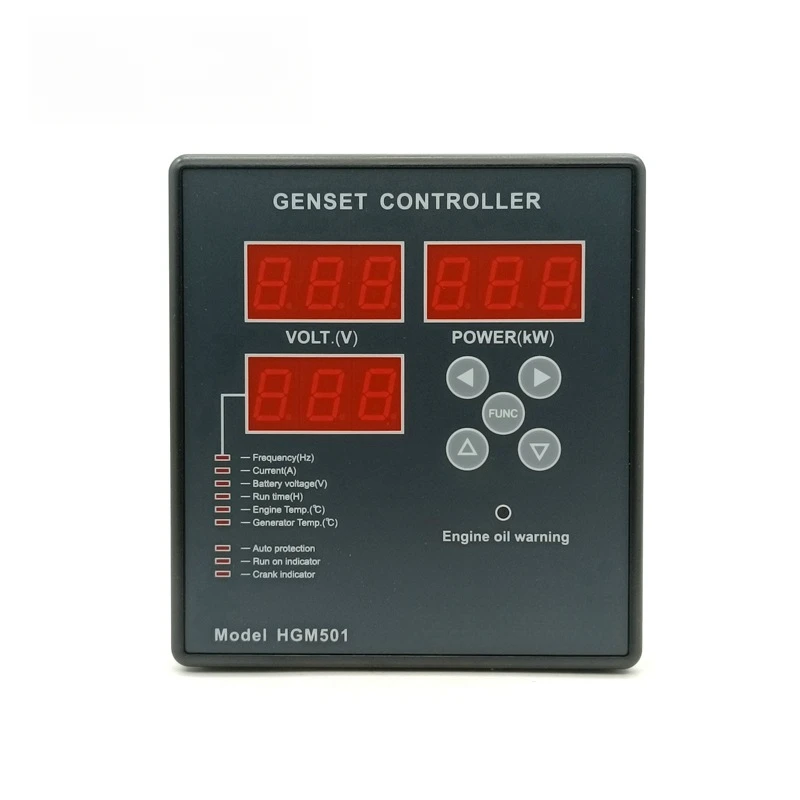 HGM501 Controller Automatic Start-stop Control Panel Module Is Suitable for Small Gasoline and Diesel Generator Sets
HGM501 Controller Automatic Start-stop Control Panel Module Is Suitable for Small Gasoline and Diesel Generator Sets