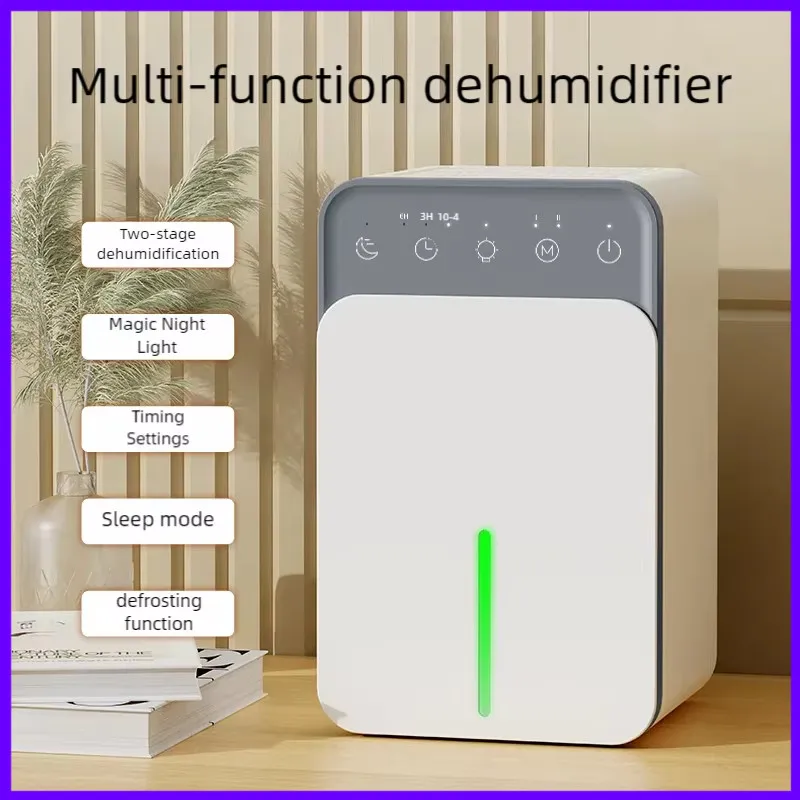Многофункциональный осушитель воздуха на 1500 мл, бесшумный, с функцией таймера, для дома, спальни, офиса
Многофункциональный осушитель воздуха на 1500 мл, бесшумный, с функцией таймера, для дома, спальни, офиса