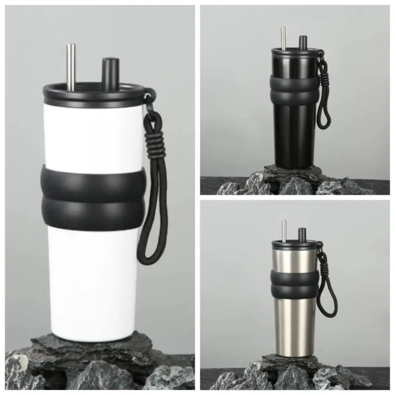 700ml Stainless Steel Water Bottle with Straw Leak Proof Lid for Hot Cold Drinks Travel Thermos
700ml Stainless Steel Water Bottle with Straw Leak Proof Lid for Hot Cold Drinks Travel Thermos