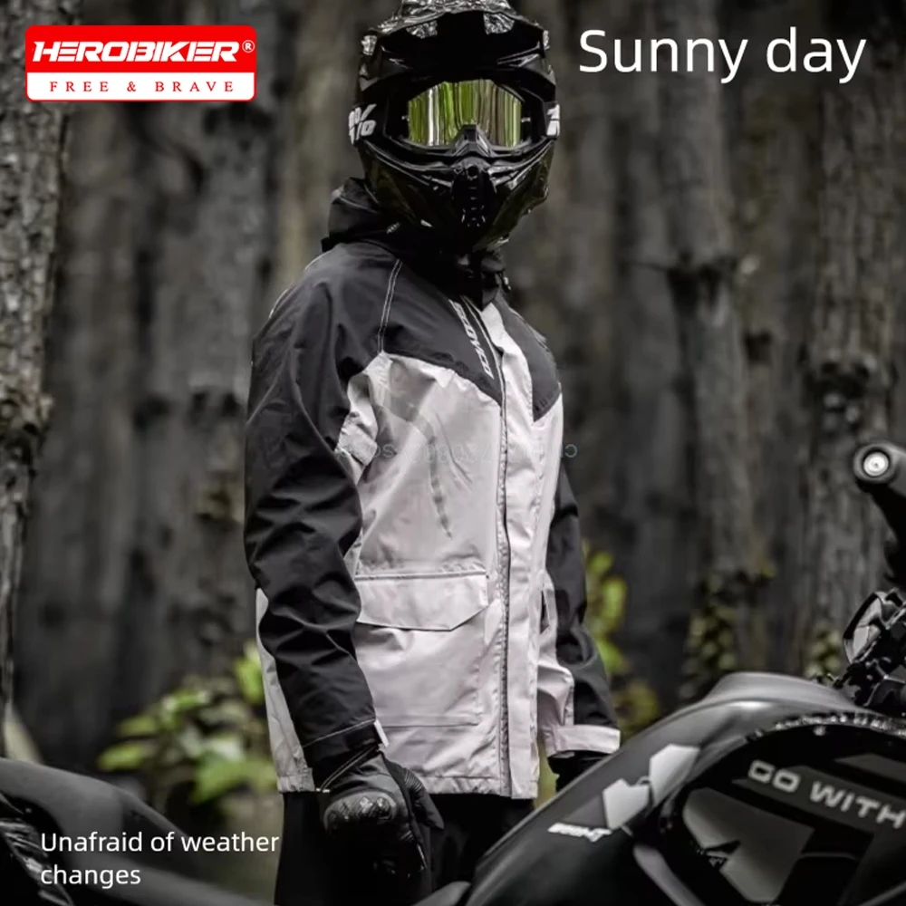 Motorcycle Split Single Rider Rain Cover Rain Pants Waterproof Raincoat Riding Anti-Rainstorm Rally Riding Wear Riding Raincoat
Motorcycle Split Single Rider Rain Cover Rain Pants Waterproof Raincoat Riding Anti-Rainstorm Rally Riding Wear Riding Raincoat