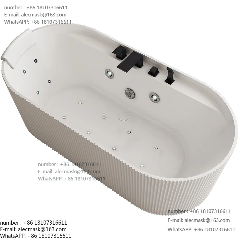 Home Free-standing Jacuzzi Intelligent Thermostatically Heated Surf Bubble Spa Bath
Home Free-standing Jacuzzi Intelligent Thermostatically Heated Surf Bubble Spa Bath