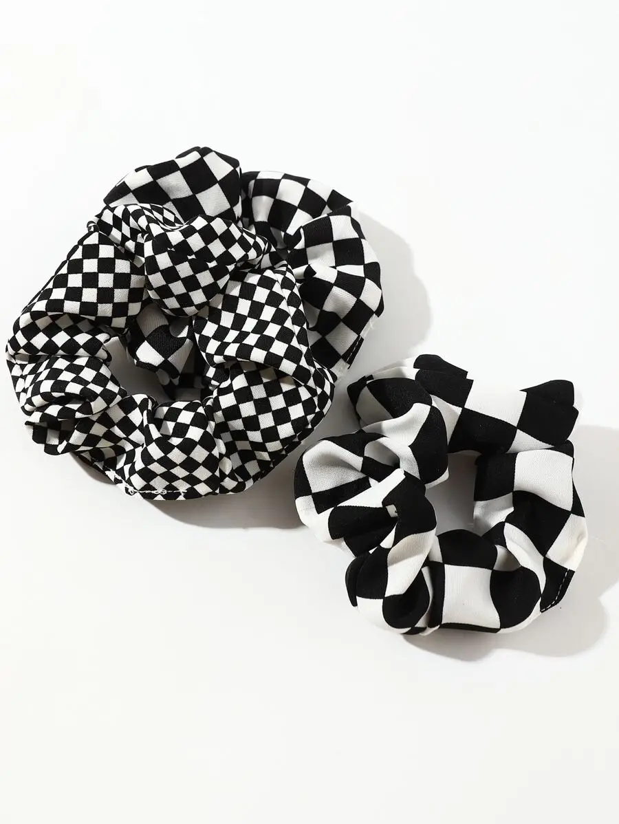3pcs Women Plaid Hair Scrunchies Set Elastic Hair Ties For Daily Wear Spring Summer
3pcs Women Plaid Hair Scrunchies Set Elastic Hair Ties For Daily Wear Spring Summer