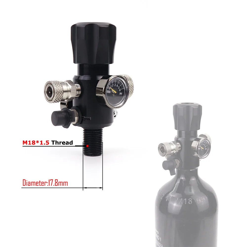 Клапан для заправки баллонов HPA 4500 фунтов на кв. дюйм / 300 бар и DIN-клапан для дайвинга с двойным манометром и быстроразъемным соединением
Клапан для заправки баллонов HPA 4500 фунтов на кв. дюйм / 300 бар и DIN-клапан для дайвинга с двойным манометром и быстроразъемным соединением