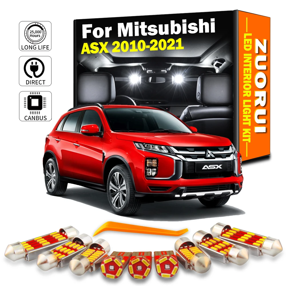 ZUORUI 11 шт. Canbus светодиодный комплект внутренних ламп для чтения для Mitsubishi ASX 2010 2011 2012 2013 2014 2015-2021 автомобильные лампы для номерного знака
ZUORUI 11 шт. Canbus светодиодный комплект внутренних ламп для чтения для Mitsubishi ASX 2010 2011 2012 2013 2014 2015-2021 автомобильные лампы для номерного знака