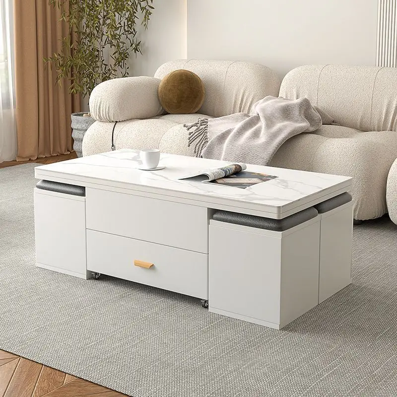 Coffee table dining table dual-purpose small apartment retractable folding coffee table TV cabinet combination multi-functional
Coffee table dining table dual-purpose small apartment retractable folding coffee table TV cabinet combination multi-functional